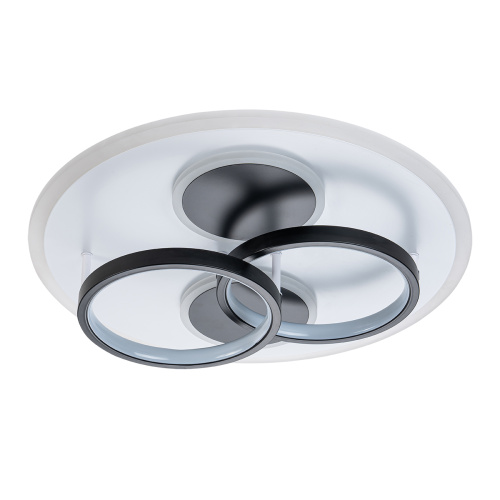 Потолочный светильник Escada 10235/4 ROUND LED*85W Black/White фото 2