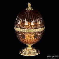Настольная лампа 5680L/22 G Amber/M-1G Bohemia Ivele Crystal (Богемия Ивеле Кристалл)
