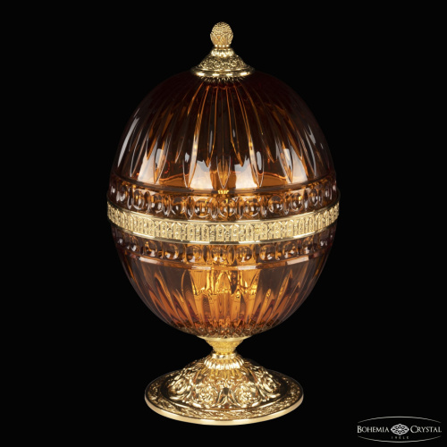 Настольная лампа 5680L/22 G Amber/M-1G Bohemia Ivele Crystal (Богемия Ивеле Кристалл)