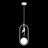 SLE115123-01 Подвес Белый/Белый E27 1*60W TENATO