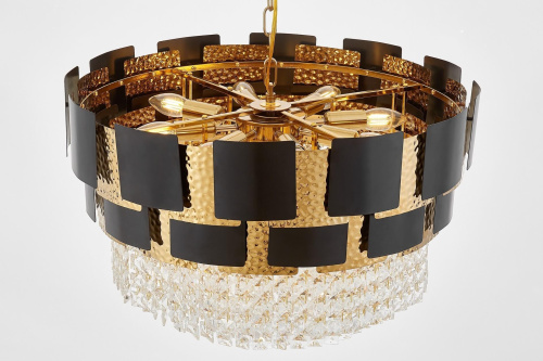 Подвесной светильник Lumina Deco LDP 7045-600 BK+GD фото 2