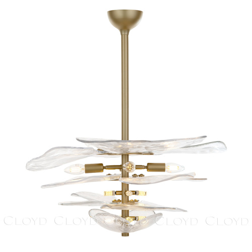 Люстра Cloyd ASPASIA C12 / Ø67 см - латунь светл. (арт.11654) фото 3