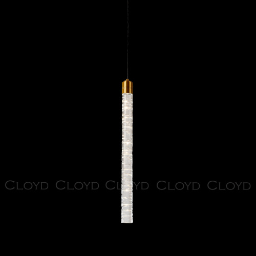 Подвесной светильник Cloyd ESPE-A P1 / выс. 66 см - латунь (арт.11478)