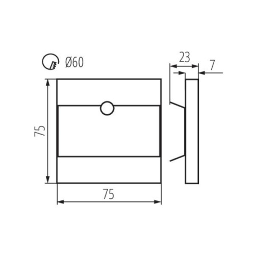 Подсветка для лестницы Kanlux Terra 29861 фото 2