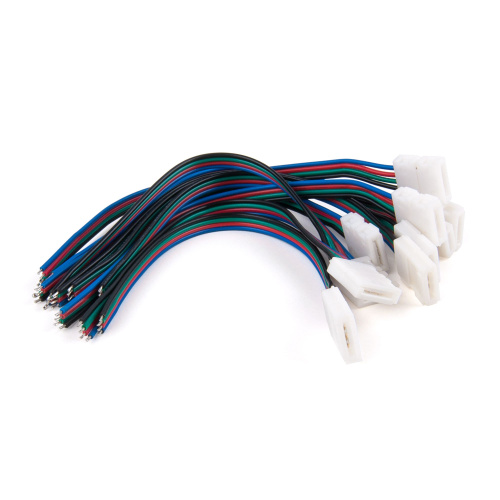 Коннектор для светодиодной ленты RGB 10 см (10 шт.) a039790 фото 3