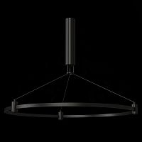 ST025.413.00 Шинопровод-кольцо FARM с подвесами и основанием под блок питания ST-Luce Черный FARM