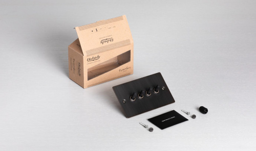 Выключатель 4G Toggle Smoked Bronze фото 2