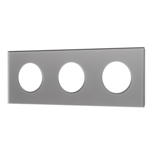Рамка стеклянная FRM-GLARE-GC-3-GR Arlight 043840