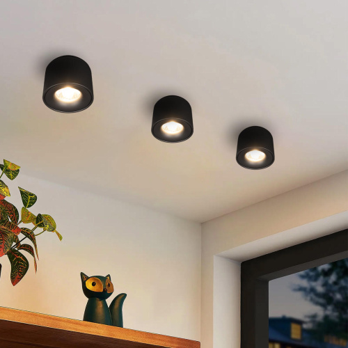 10219 Black 3000K Потолочный светильник LOFT IT Tictac фото 5