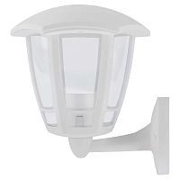 Садово-парковый светильник ЭРА «Дели 1» ДБУ 07-8-005 3000К белый 6-гранный настенный IP44 светодиодный 8Вт 3000K Б0064225