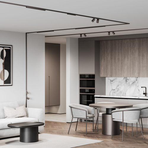 Titan Line Трековый светильник 10W 3000K титан 85528/01 фото 8