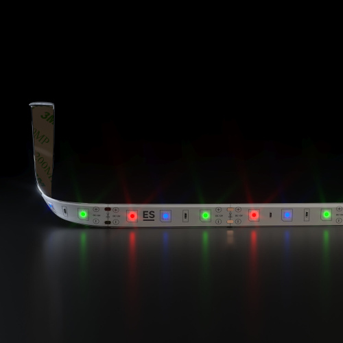 Светодиодная лента 12 В 4,8 Вт/м 60 Led/м 2835 IP65, RGB, 5 м Лента светодиодная 12V 4,8W 60Led 2835 IP65 RGB, 5м фото 2