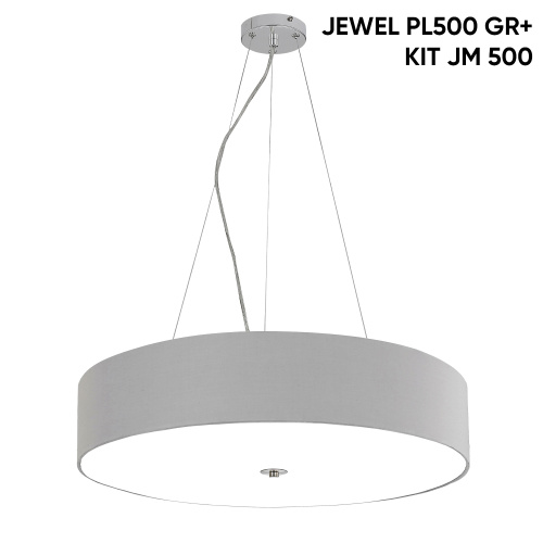 Светильник потолочный Crystal Lux JEWEL PL500 GR фото 3