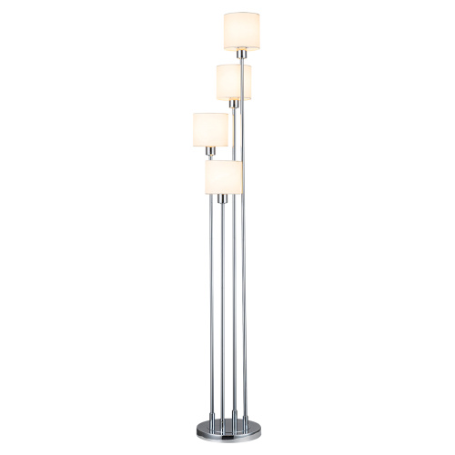 Напольный светильник Escada 1109/4 E14*40W Chrome/Beige Напольный светильник Escada 1109/4 E14*40W Chrome/Beige
