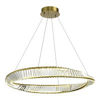 SL6204.321.01 Светильник подвесной ST-Luce Латунь/Прозрачный LED 1*58W 4000K RITORTO