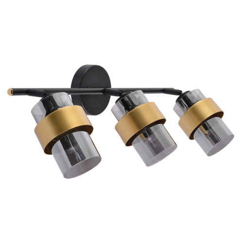 Настенно-потолочный свет Escada 1169/3A E14*40W Black/Gold фото 4