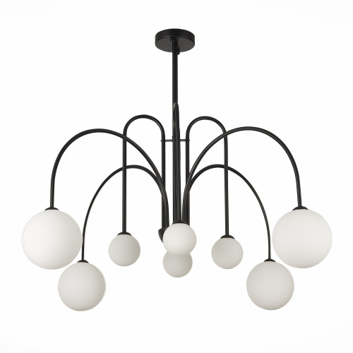 SL1204.402.08 Люстра потолочная ST-Luce Черный/Белый G9 8*5W JINETO фото 7