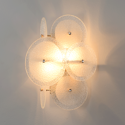 Бра Crystal Lux DANDELION AP2 GOLD фото 3