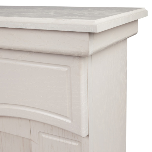 Электрокамин RealFlame Junona WT айвори с очагом Majestic Lux Brass фото 3