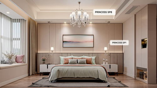 Люстра Crystal Lux PRINCESS SP8 фото 4