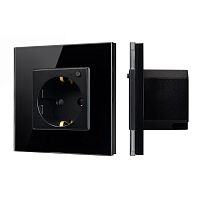 Розетка электрическая с Zigbee управлением SCT-OMALI-EUZB1-PL-BK (240V, 16A, Zigbee) Arlight 050216