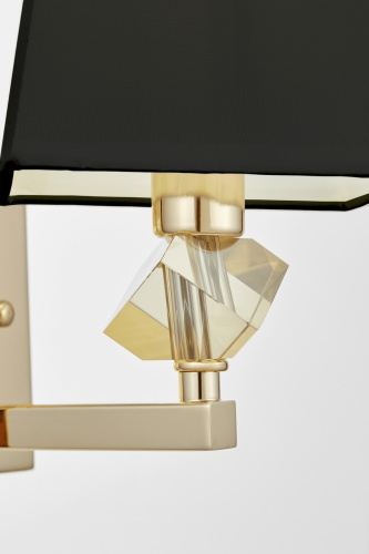 Бра Lumina Deco Montero LDW 1249-1 GD+BK фото 3