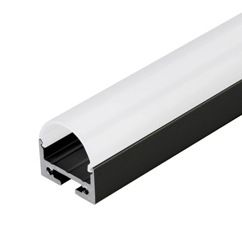 Профиль с рассеивателем Arlight SL-LINE-2011M-2500 BLACK+OPAL ROUND 027992 Профиль с рассеивателем Arlight SL-LINE-2011M-2500 BLACK+OPAL ROUND 027992