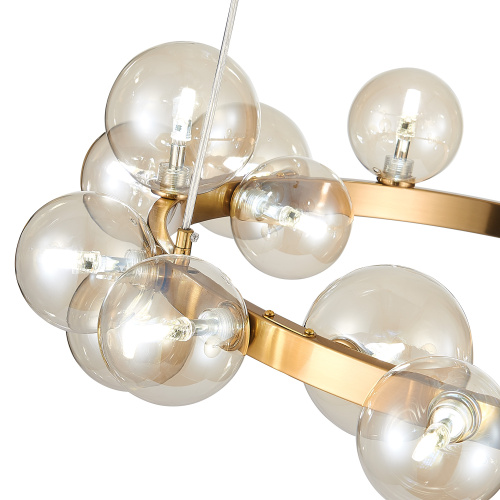 SL1165.303.15 Светильник подвесной ST-Luce Бронза/Коньячный G4 15*5W NECTON фото 10