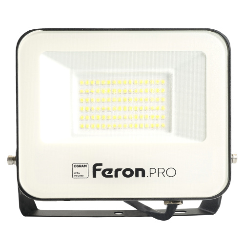 Светодиодный прожектор Feron.PRO LL-1000 IP65 50W 6400K черный фото 2 Светодиодный прожектор Feron.PRO LL-1000 IP65 50W 6400K черный фото 2