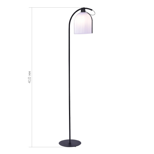 SL1302.405.01 Торшер ST-Luce Черный/Белый E27 LED 1*7W AIRE фото 2