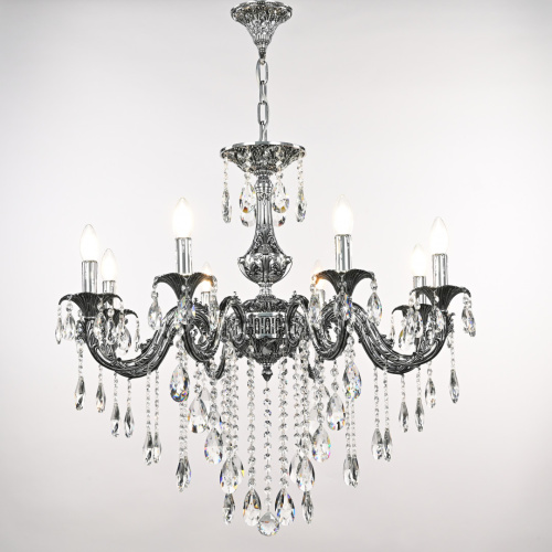 Люстра с хрустальными подвесками AL79101/8/250 B NB Bohemia Ivele Crystal (Богемия Ивеле Кристалл) фото 3