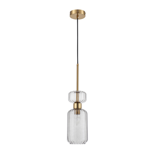 Подвесной светильник Escada 1141/1S E14*60W Antigue copper/Smoke фото 2