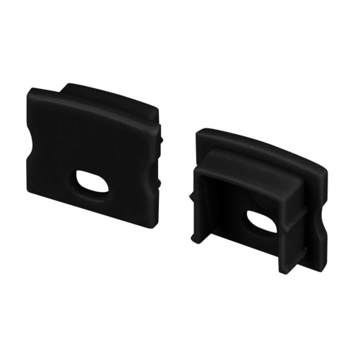 Заглушка Arlight 2 шт. LINE-1715 с отверстием BLACK 044277 Заглушка Arlight 2 шт. LINE-1715 с отверстием BLACK 044277