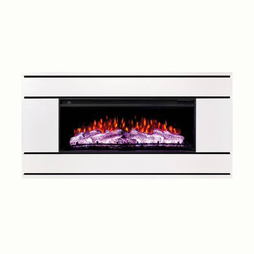 Каминокомплект VEGA/ВЕГА Белый матовый с очагом Электроочаг JOKER/ДЖАСПЕР 45 фото 5