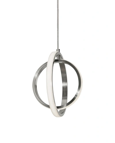 Серебряный светодиодный подвес "Глоу"