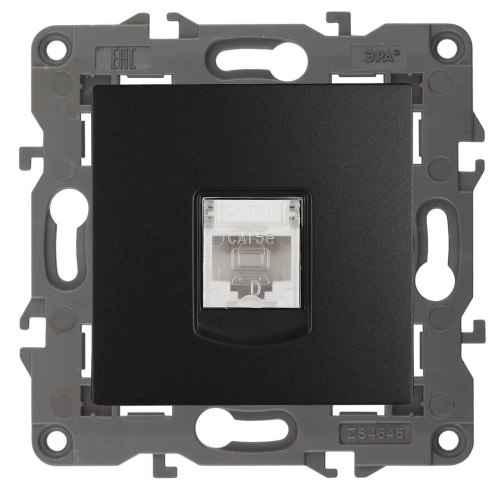 Розетка информационная RJ45 ЭРА Elegance 14-3107-05 Б0034306 Розетка информационная RJ45 ЭРА Elegance 14-3107-05 Б0034306