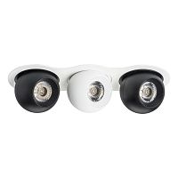 Комплект из светильника и рамки Lightstar Intero Ball (217636+217072+217062+217072) i636726272