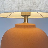 Настольная лампа Cloyd GARGANTUA-A T1 / выс. 54 см- красно-коричн. керамика (арт.30144)