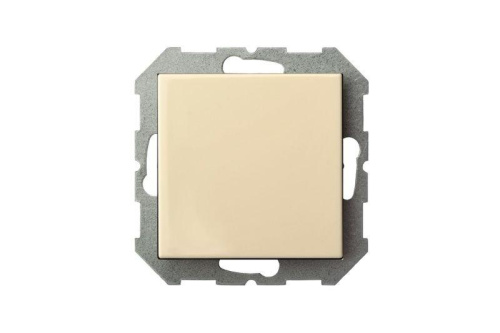 Выключатель одноклавишный Liregus Epsilon бежевый 28-0573 фото 2