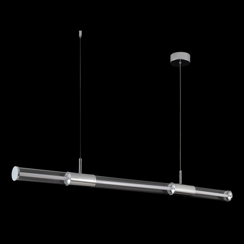 Светильник подвесной Crystal Lux LINEUP SP24W LED CHROME фото 6 Светильник подвесной Crystal Lux LINEUP SP24W LED CHROME фото 6