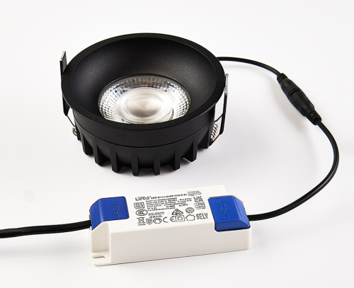 IT08-8032 black 4000K светильник встраиваемый влагозащищенный фото 5