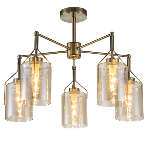 Светильник на штанге Escada 688/5P E14*40W Brass