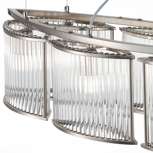 SL1627.103.06 Люстра подвесная ST-Luce Хром/Прозрачный E14 6*40W VELLETRI фото 2