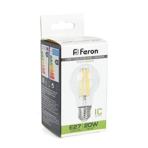 Лампа светодиодная Feron LB-620 Шар E27 20W 175-265V 4000K фото 5
