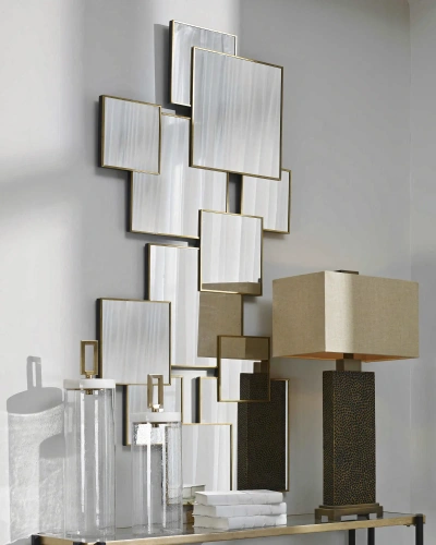 Золотое зеркальное панно "Сорен" Золотое зеркальное панно "Сорен"