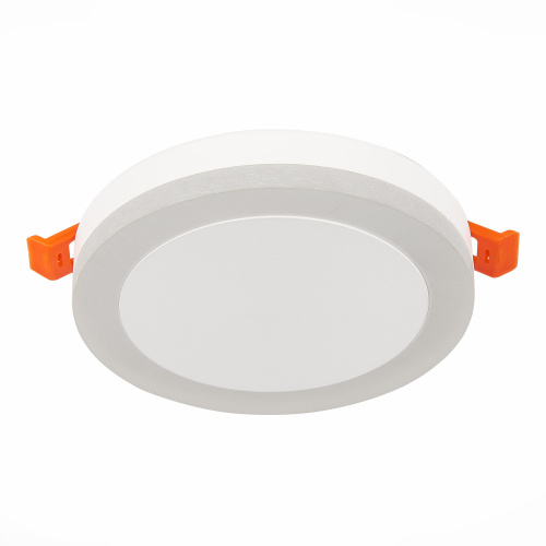 ST104.542.06 Светильник встраиваемый Белый LED 1*6W 4000K 468Lm Ra>80 120° IP20 D110xH20 170-240V Встраиваемые светильники фото 5