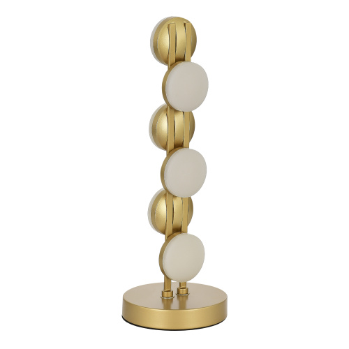 SL6610.204.06 Прикроватная лампа ST-Luce золотистый/белый LED 1*12W 4000K MONRO фото 5