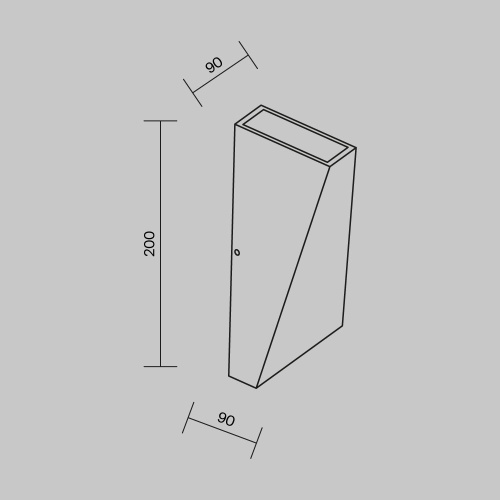 Архитектурная подсветка Outdoor O580WL-L6W фото 3