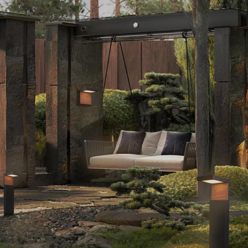 100001W Уличный настенный светильник LOFT IT Oak фото 8