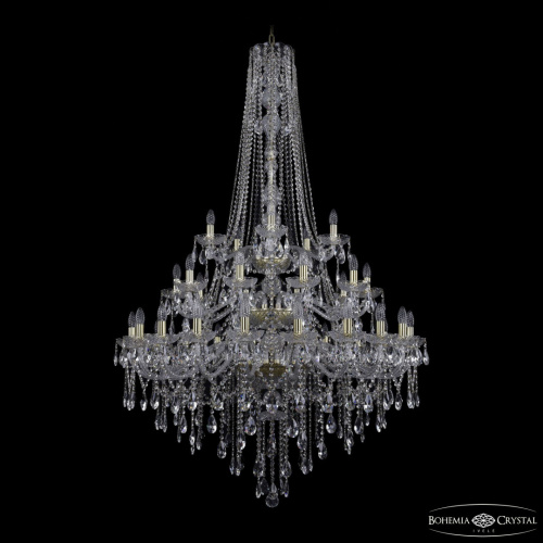 Люстра хрустальная 1415/20+10+5/400/h-182/3d G